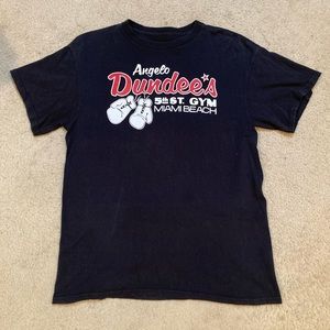 Men's Angelo Dundee's Black Large T-Shirt